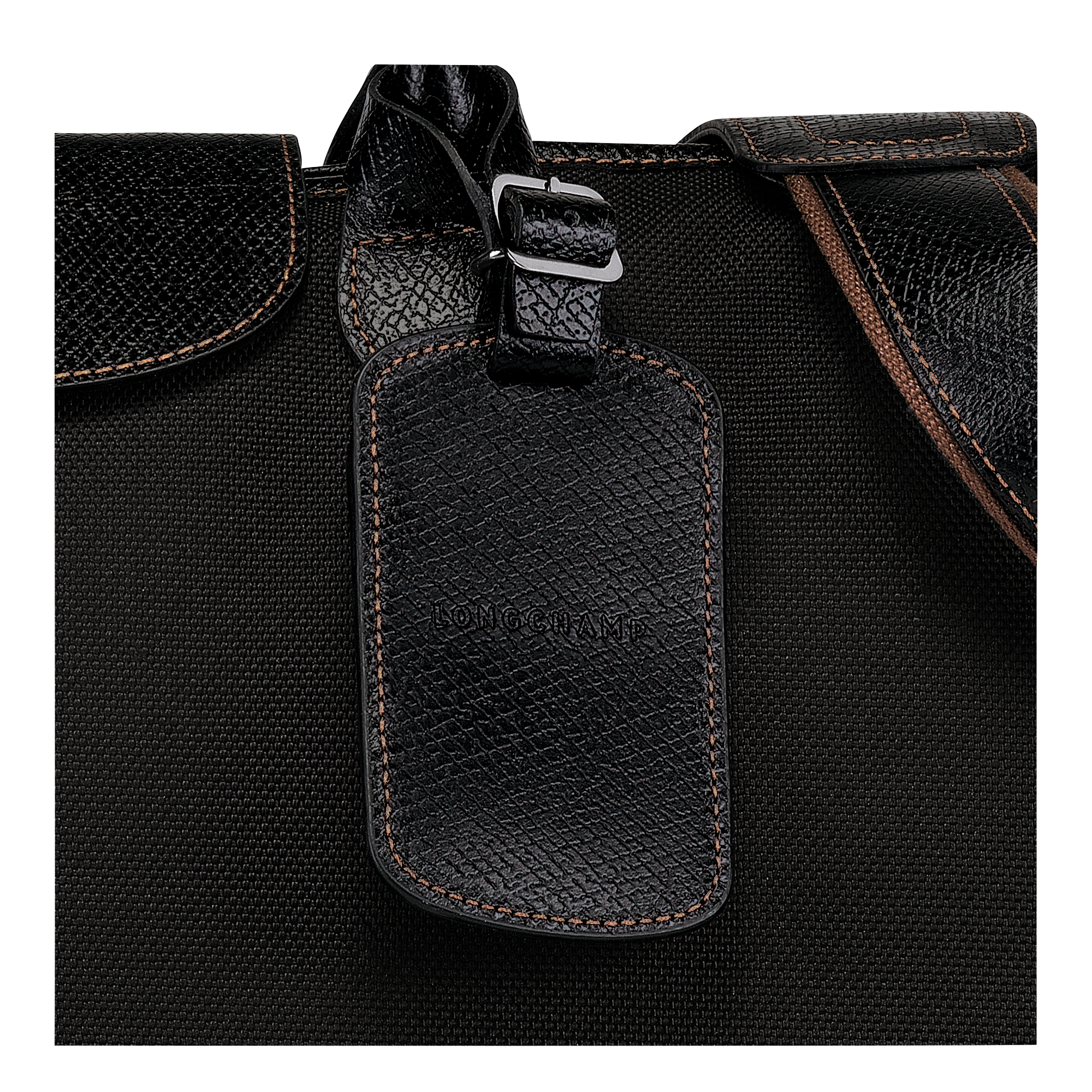 Boxford L Travel bag / Black - Recycled canvas - 图片 6