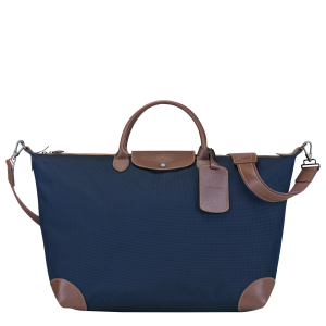 Boxford L Travel bag / Blue - Recycled canvas