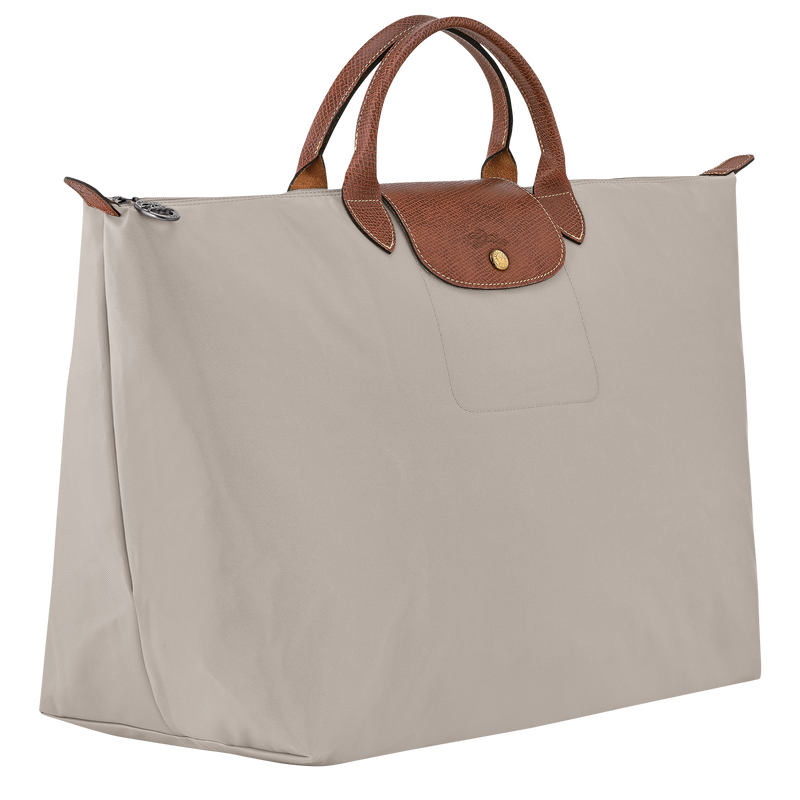 Le Pliage Original L Travel bag / Cognac - Recycled canvas - 图片 48