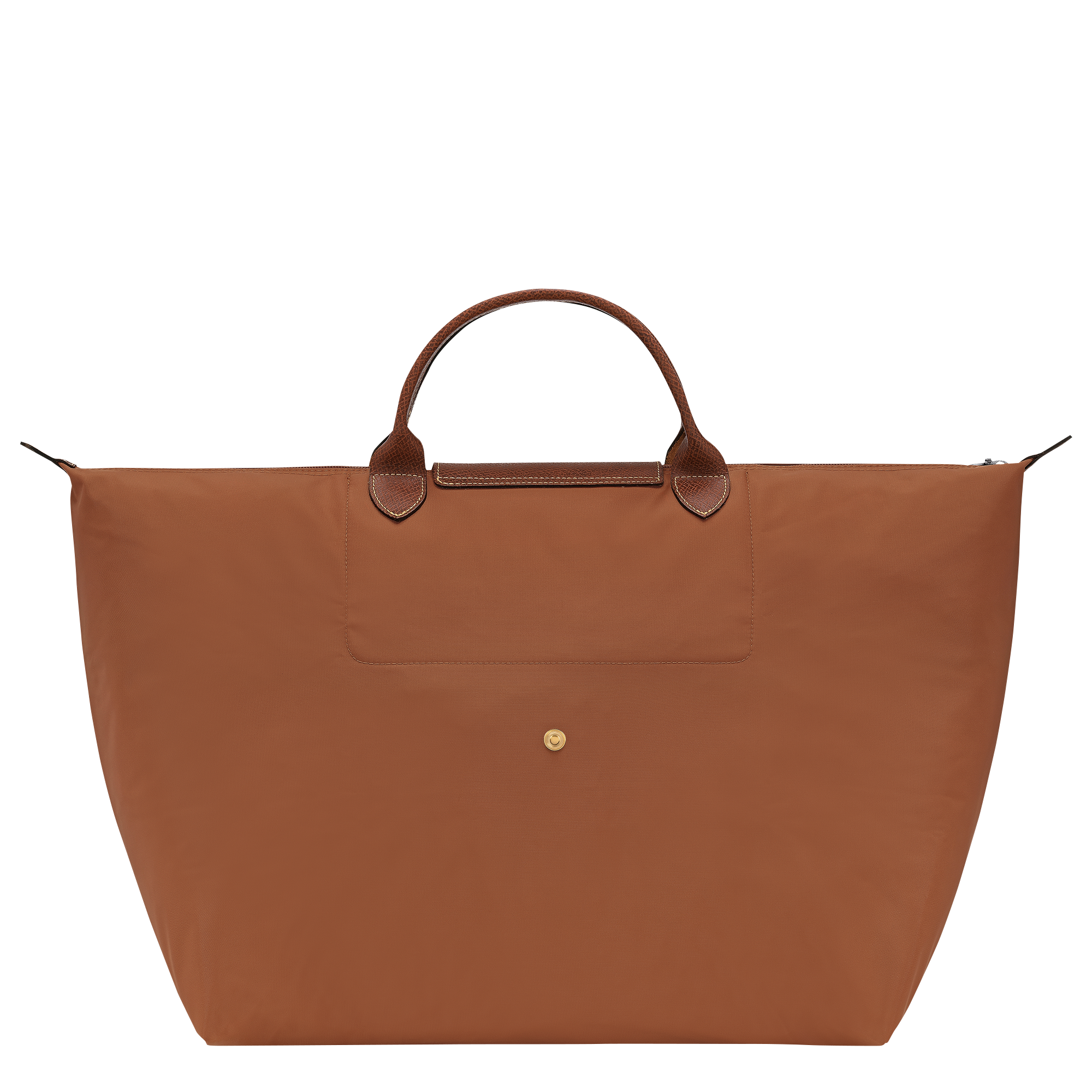 Le Pliage Original L Travel bag / Cognac - Recycled canvas - 图片 4