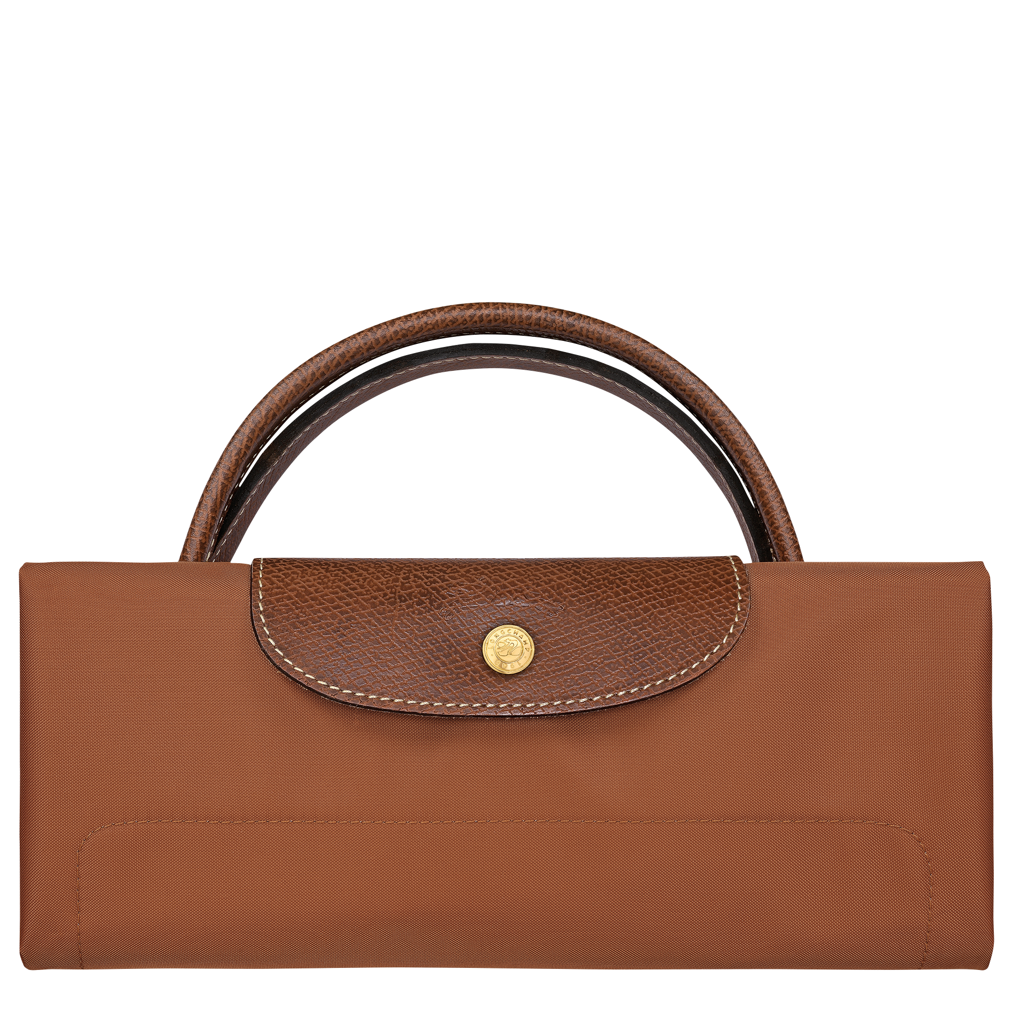Le Pliage Original L Travel bag / Cognac - Recycled canvas - 图片 7