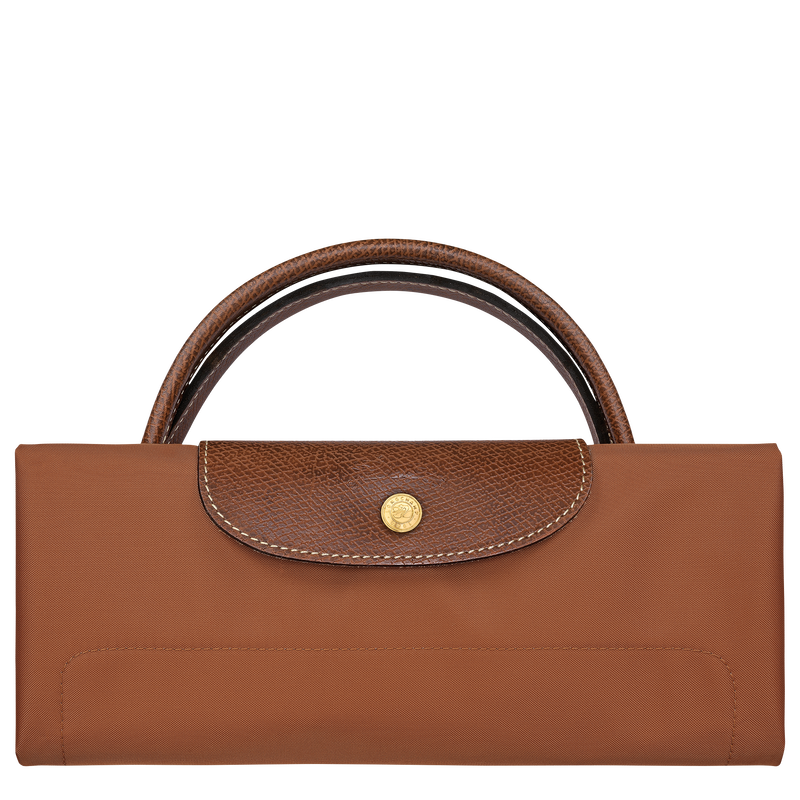 Le Pliage Original L Travel bag / Cognac - Recycled canvas - 图片 46