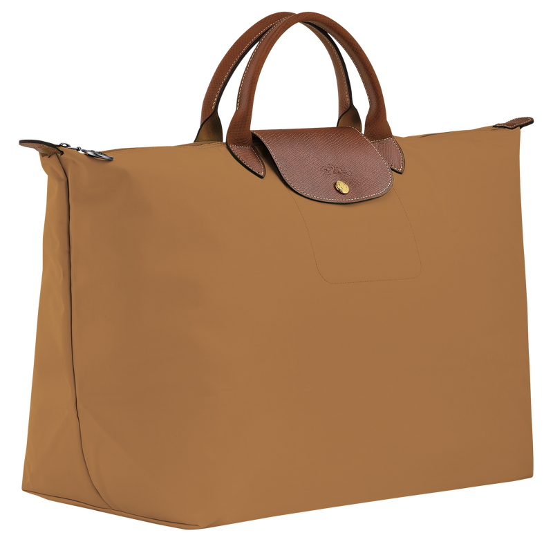 Le Pliage Original L Travel bag / Cognac - Recycled canvas - 图片 64