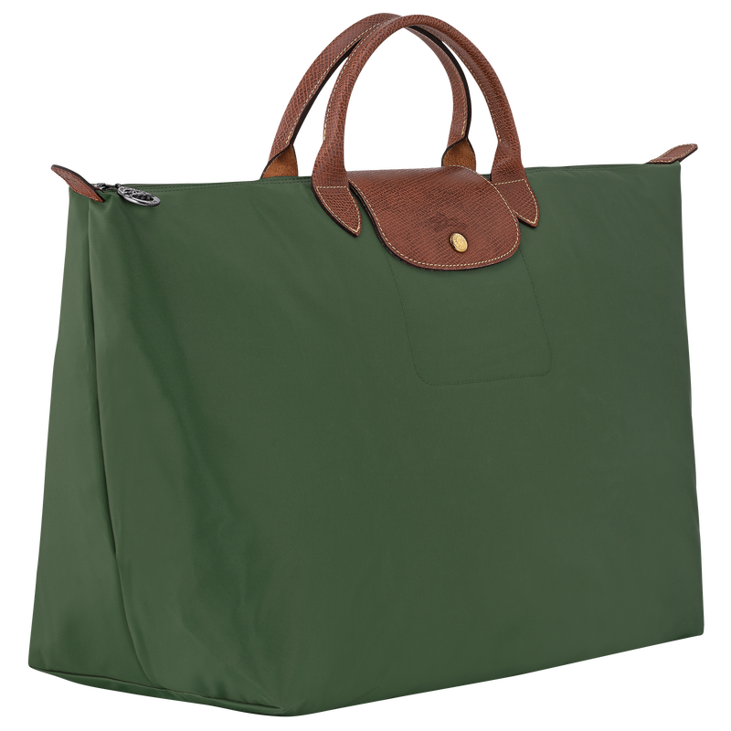 Le Pliage Original L Travel bag / Cognac - Recycled canvas - 图片 24