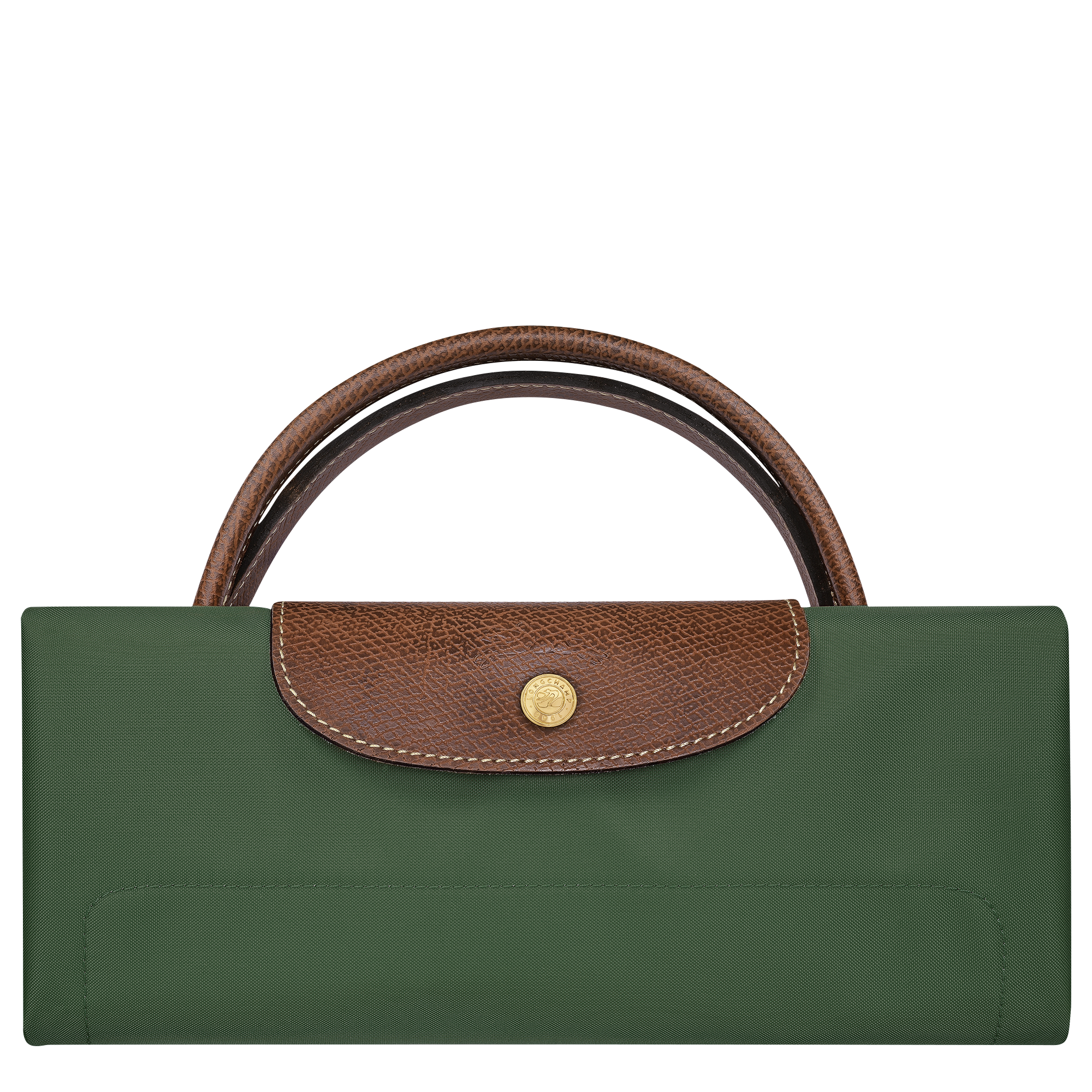 Le Pliage Original L Travel bag / British Green - Recycled canvas - 图片 7
