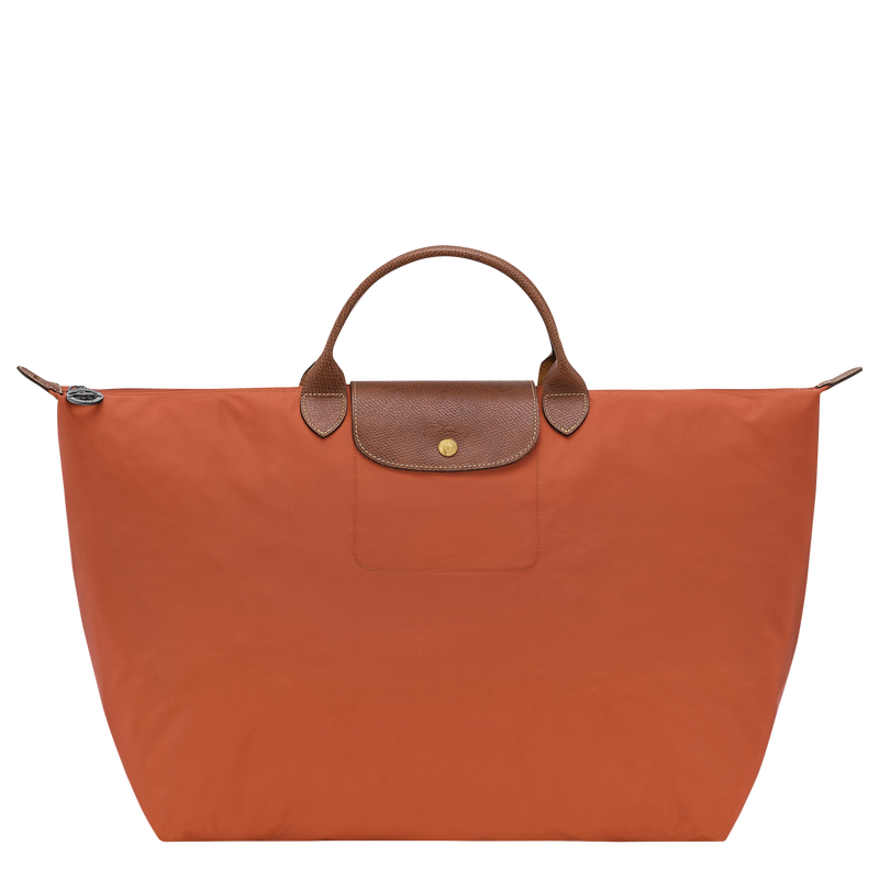 Le Pliage Original L Travel bag / Cognac - Recycled canvas - 图片 78