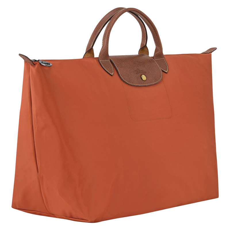 Le Pliage Original L Travel bag / Cognac - Recycled canvas - 图片 29