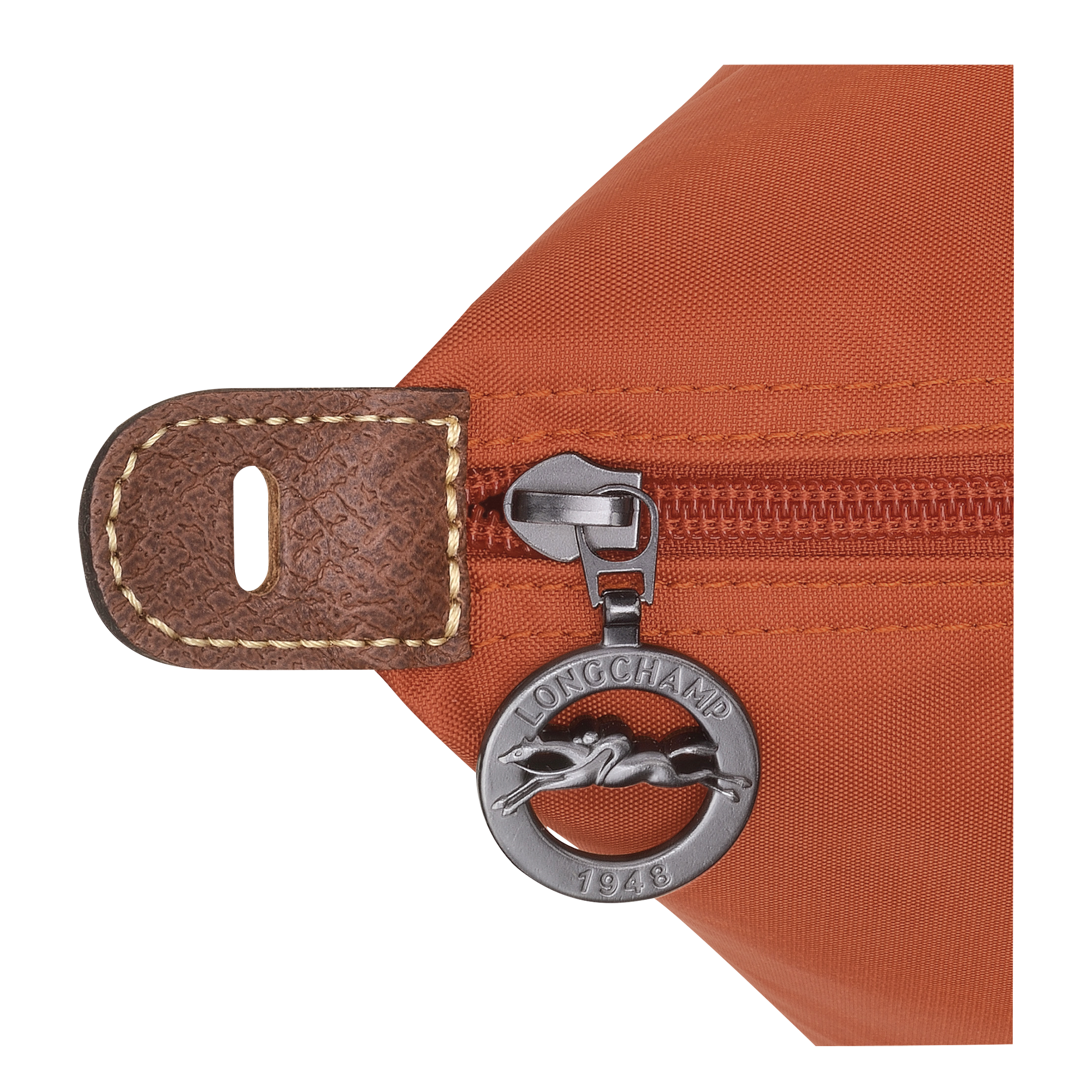 Le Pliage Original L Travel bag / Brick - Recycled canvas - 图片 6