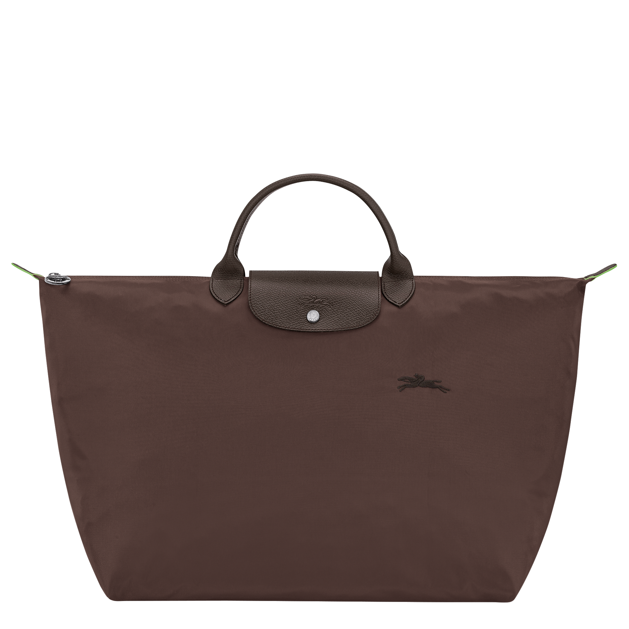 Le Pliage Green L Travel bag / Mocha - Recycled canvas