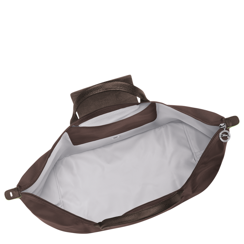 Le Pliage Green L Travel bag / Graphite - Recycled canvas - 图片 21