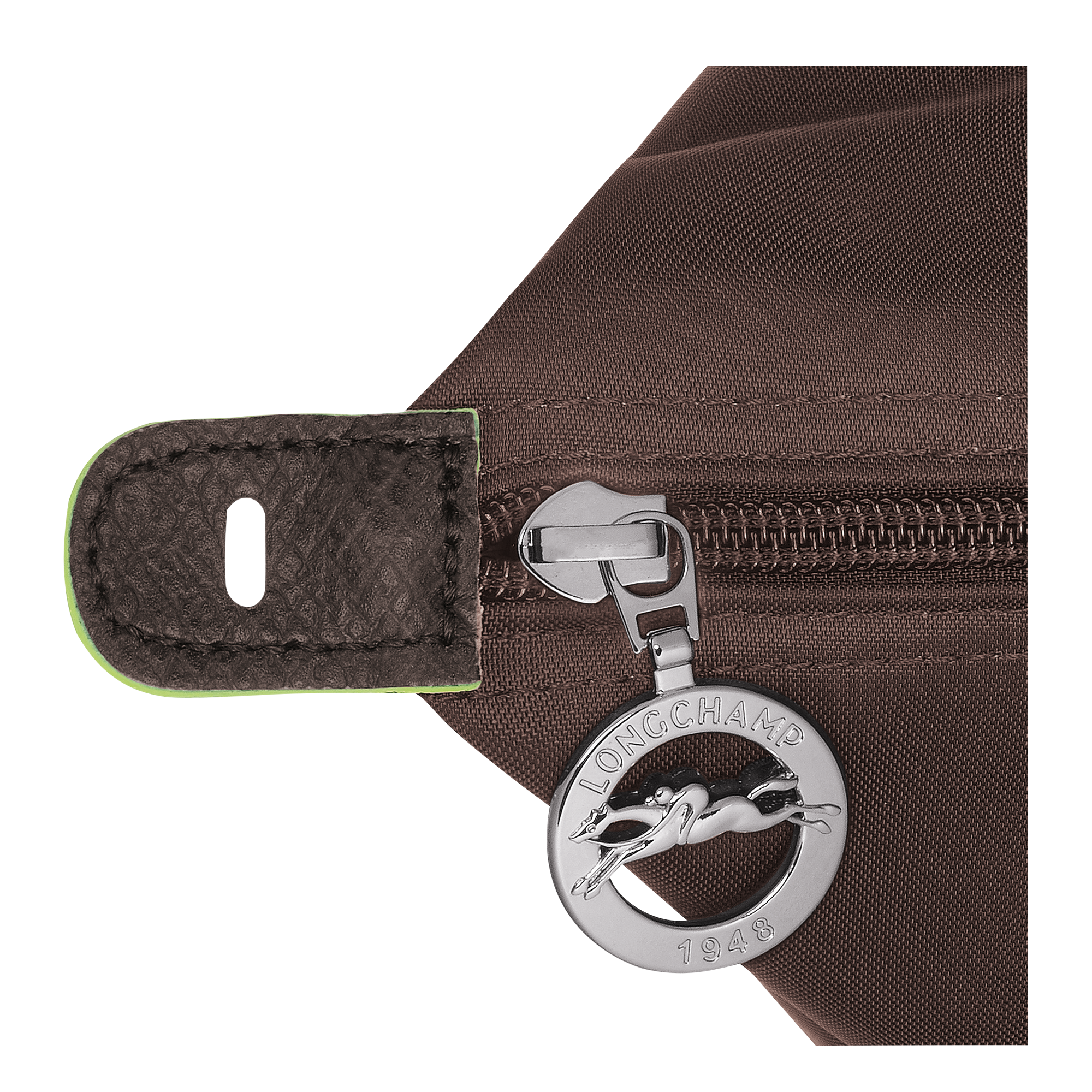 Le Pliage Green L Travel bag / Mocha - Recycled canvas - 图片 6