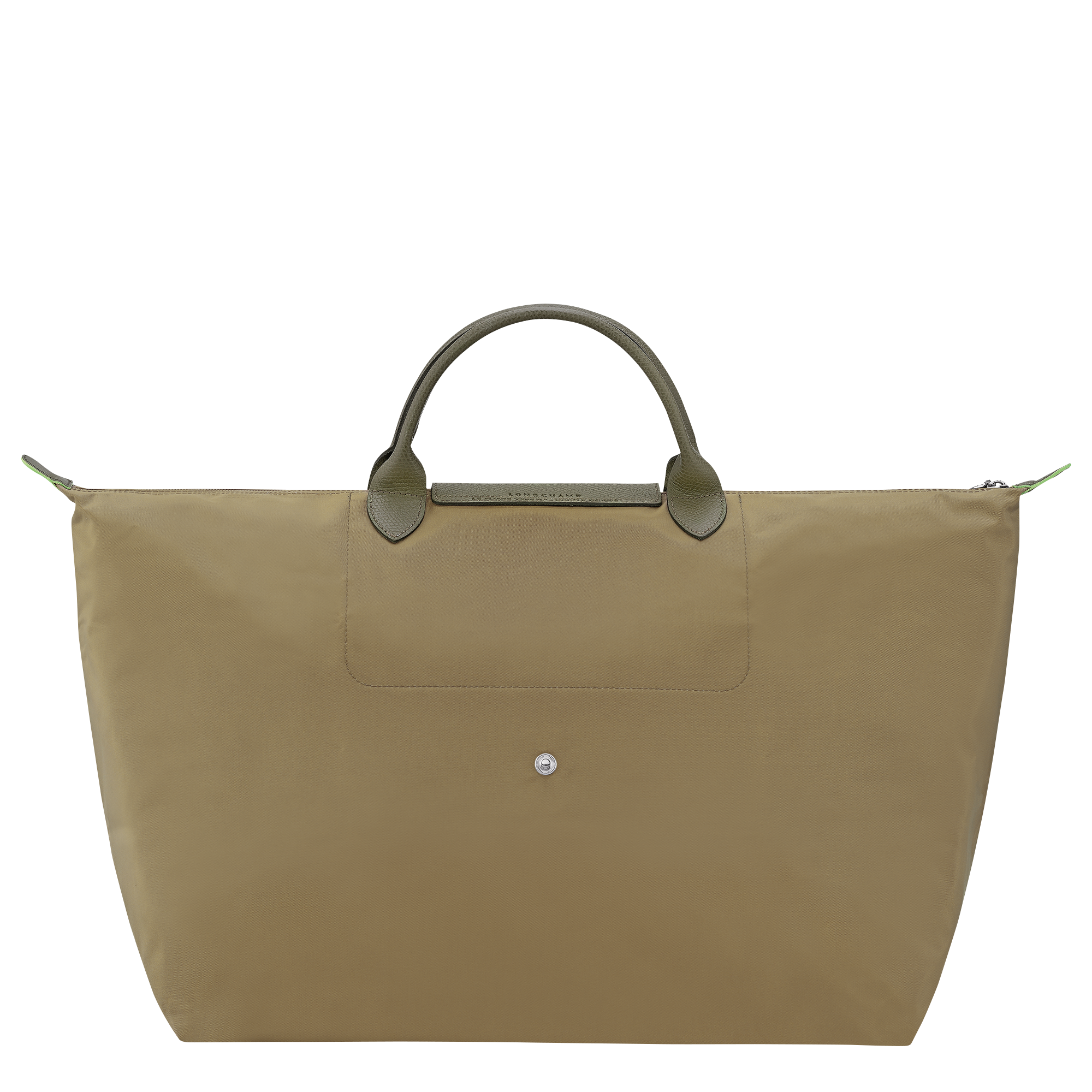 Le Pliage Green L Travel bag / Artichoke - Recycled canvas - 图片 4