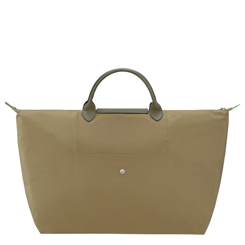 Le Pliage Green L Travel bag / Graphite - Recycled canvas - 图片 13