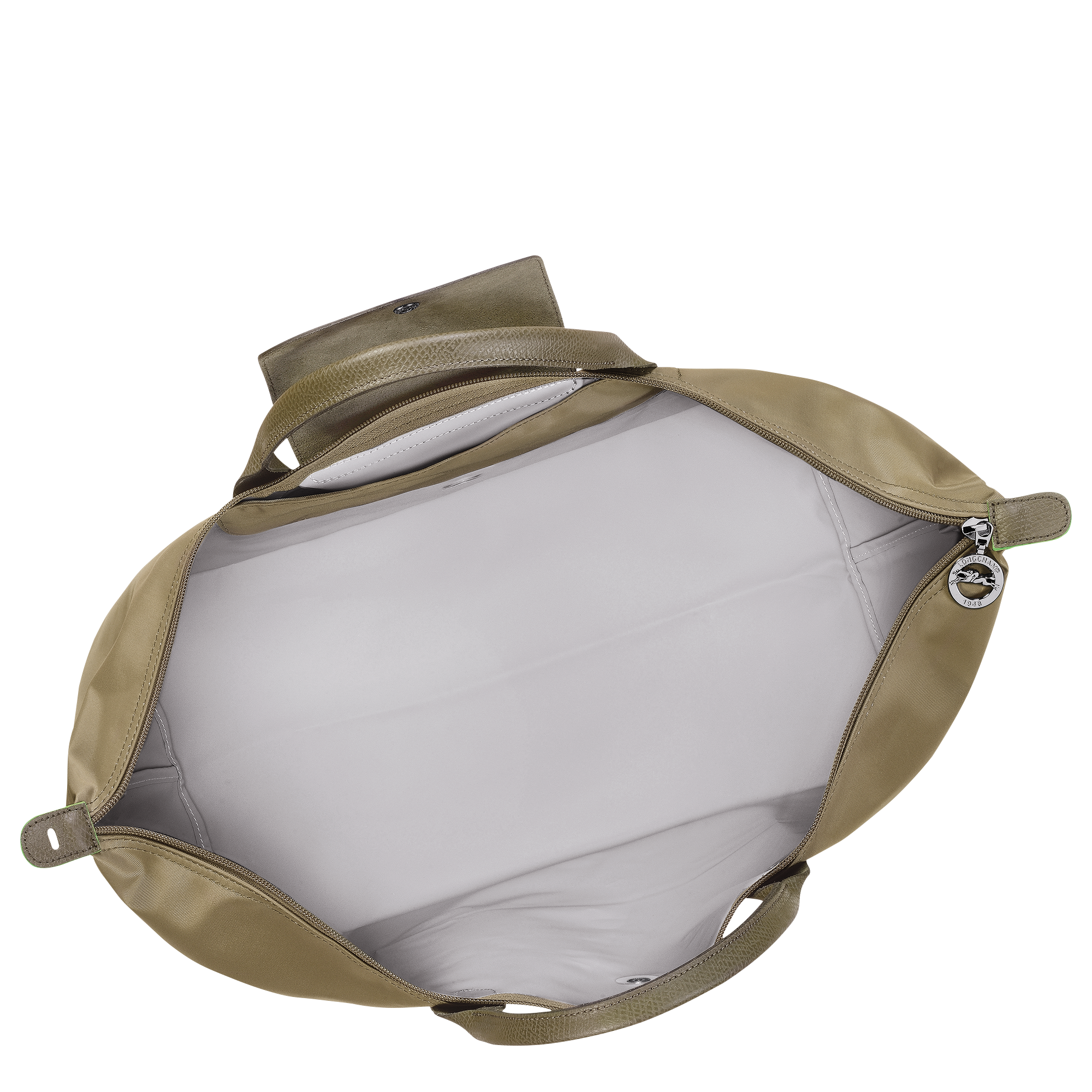 Le Pliage Green L Travel bag / Artichoke - Recycled canvas - 图片 5