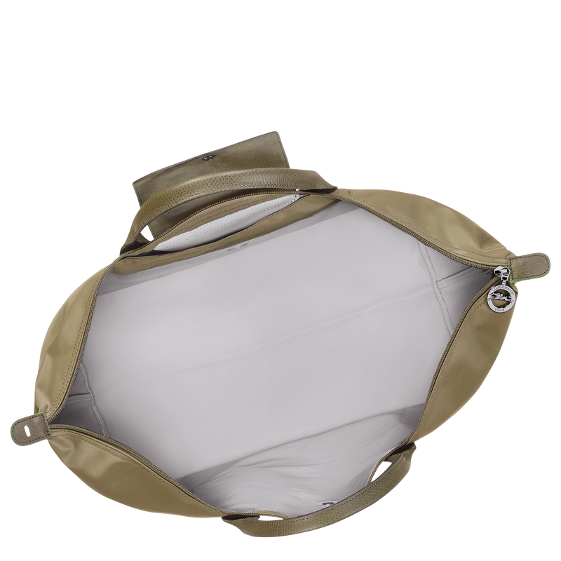 Le Pliage Green L Travel bag / Graphite - Recycled canvas - 图片 30