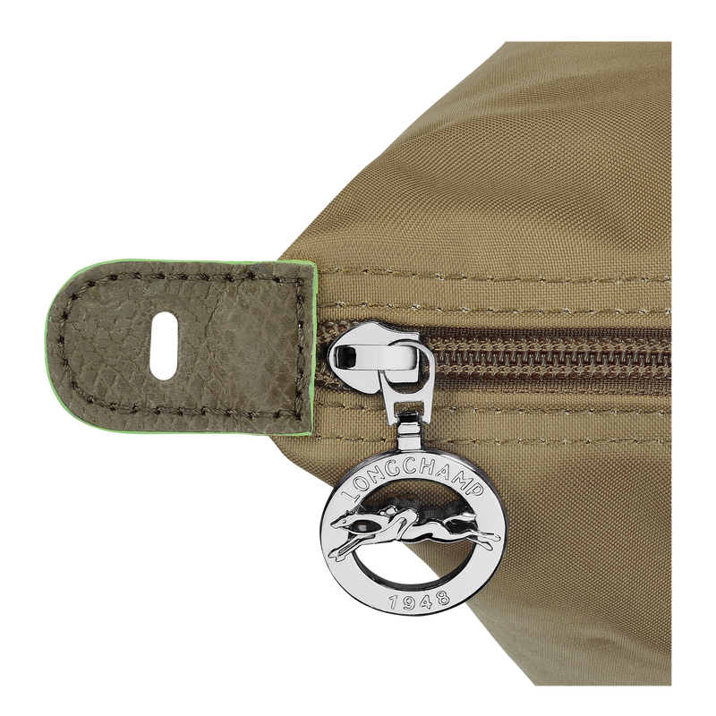 Le Pliage Green L Travel bag / Graphite - Recycled canvas - 图片 22