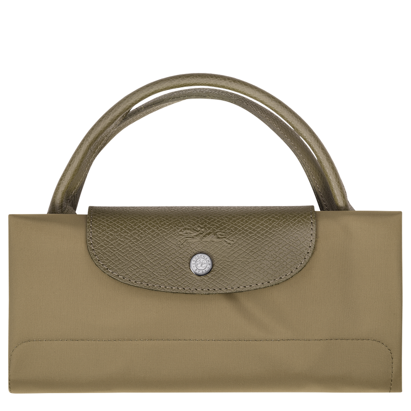 Le Pliage Green L Travel bag / Graphite - Recycled canvas - 图片 29