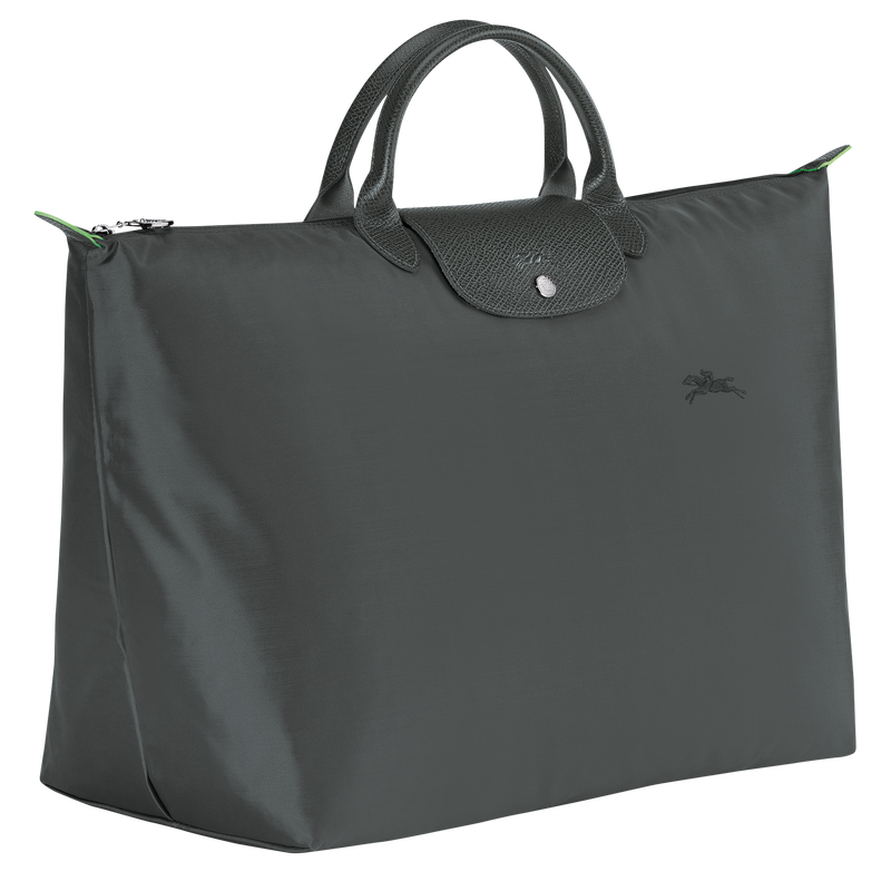 Le Pliage Green L Travel bag / Graphite - Recycled canvas - 图片 24