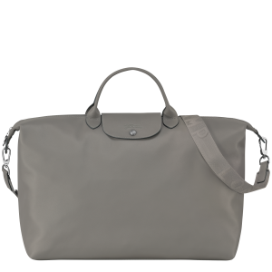 Le Pliage Xtra L Travel bag / Turtledove - Leather