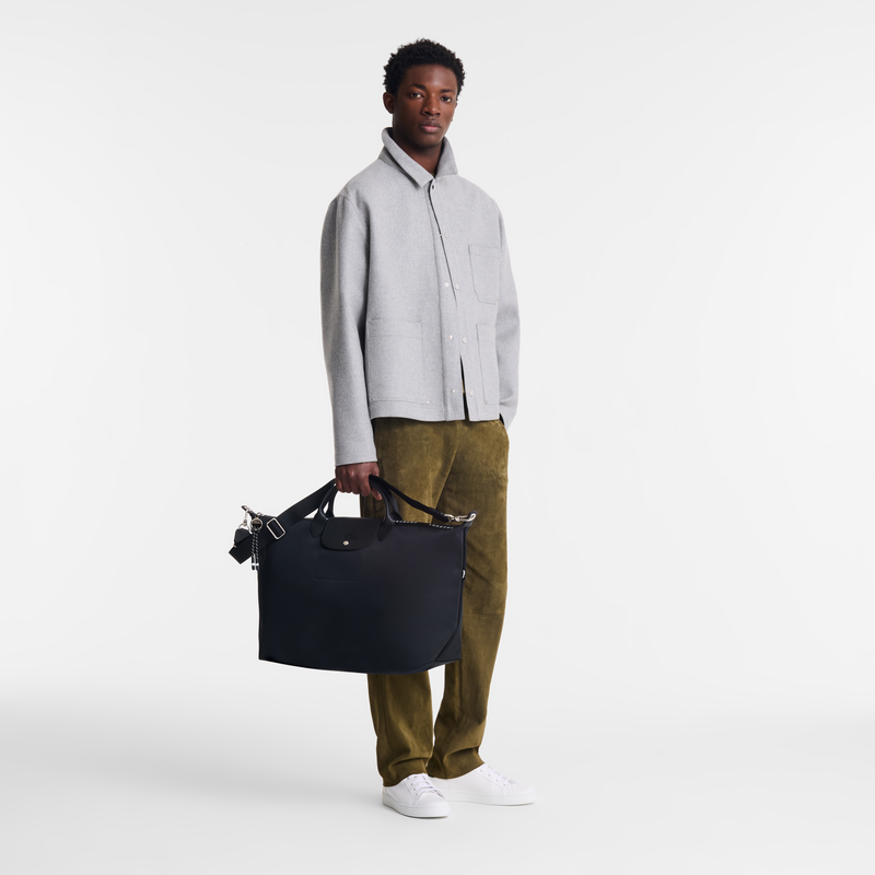 Le Pliage Energy L Travel bag / Khaki - Recycled canvas - 图片 13