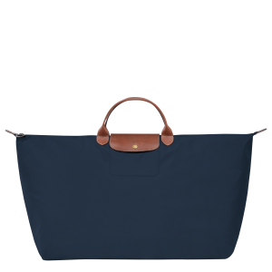 Le Pliage Original XL Travel bag / Navy - Recycled canvas