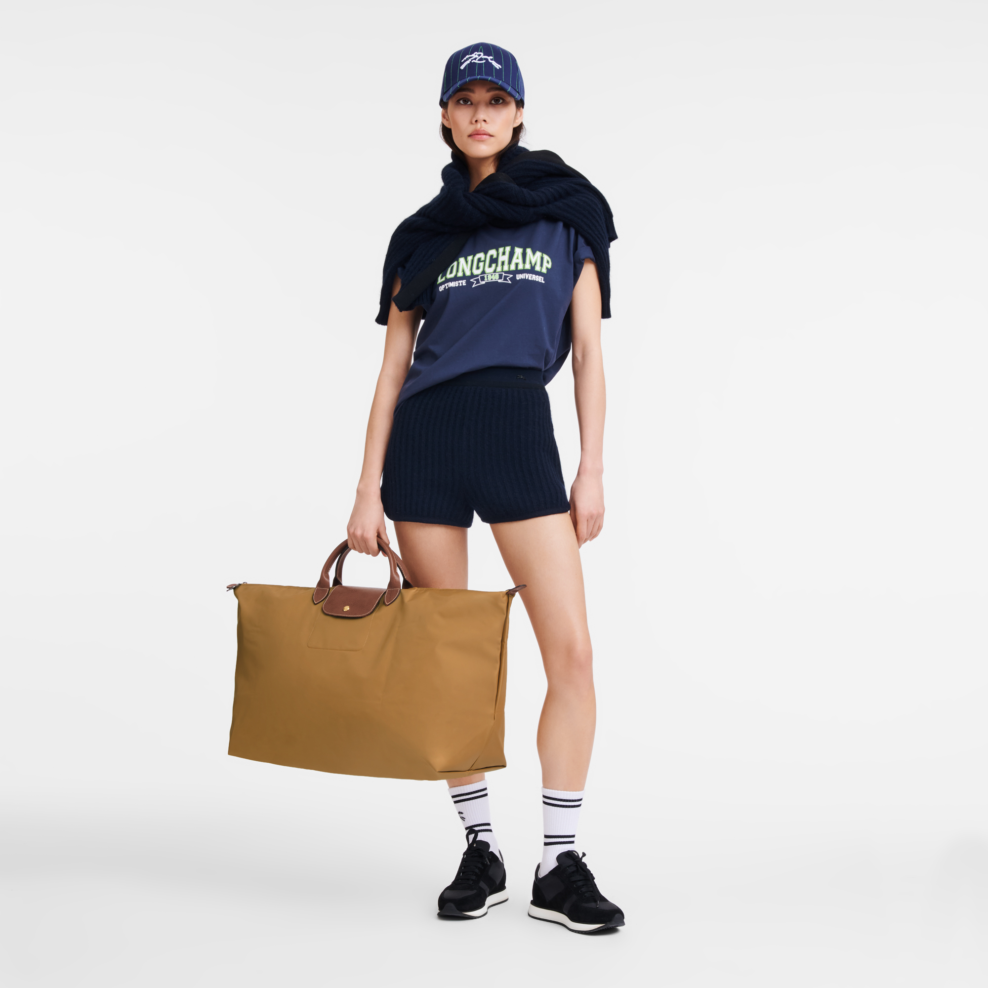 Le Pliage Original XL Travel bag / Fawn - Recycled canvas - 图片 2