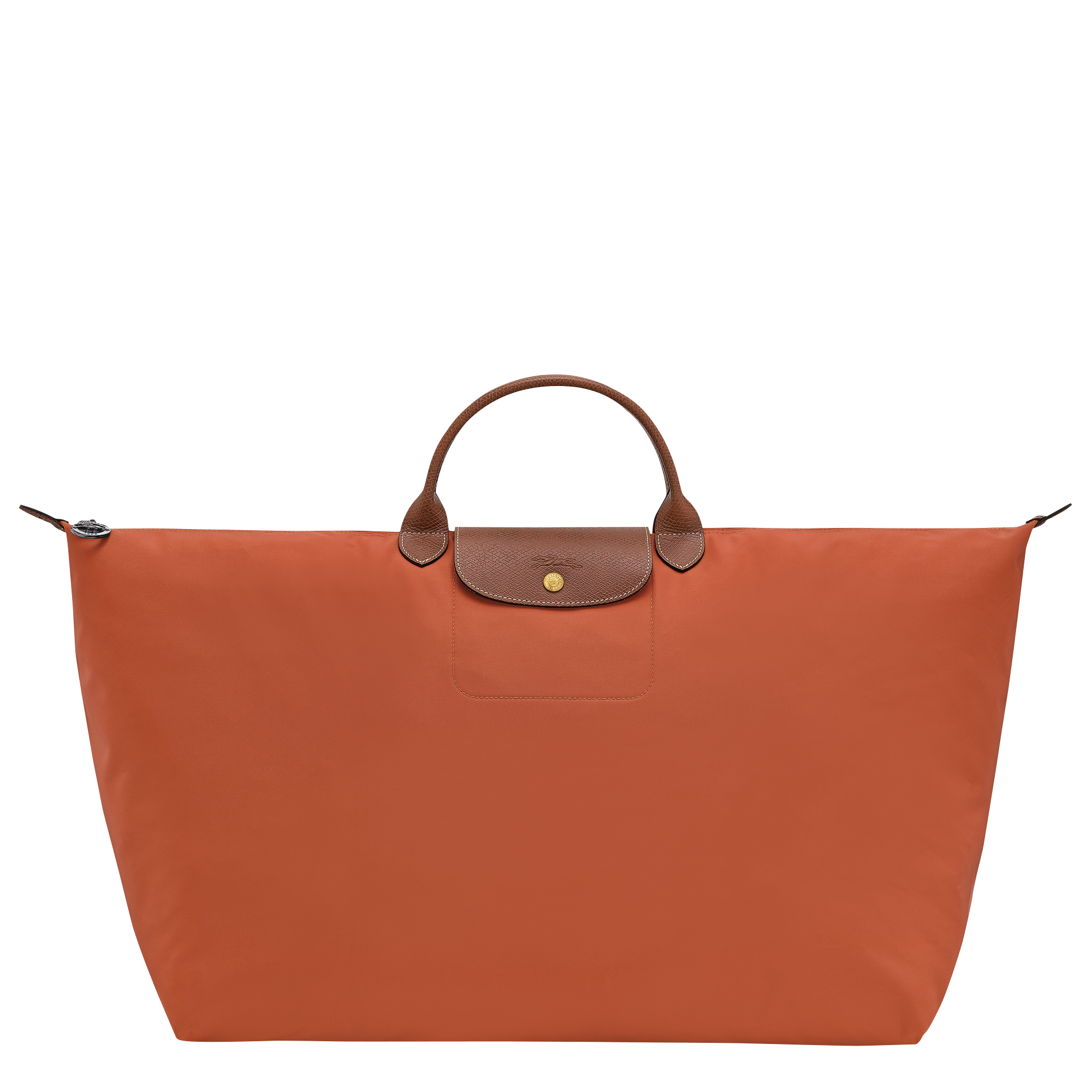 Le Pliage Original XL Travel bag / Brick - Recycled canvas