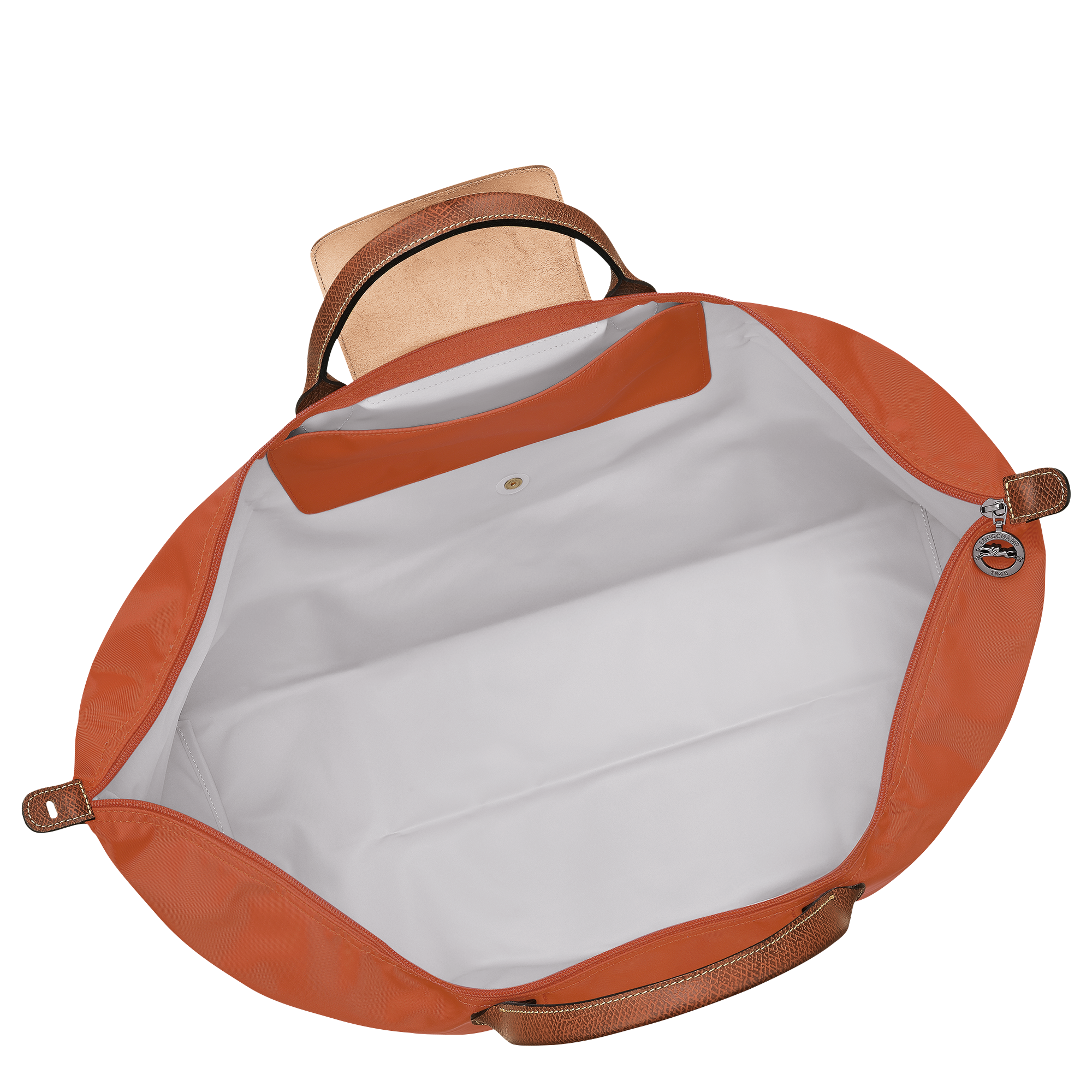 Le Pliage Original XL Travel bag / Brick - Recycled canvas - 图片 5