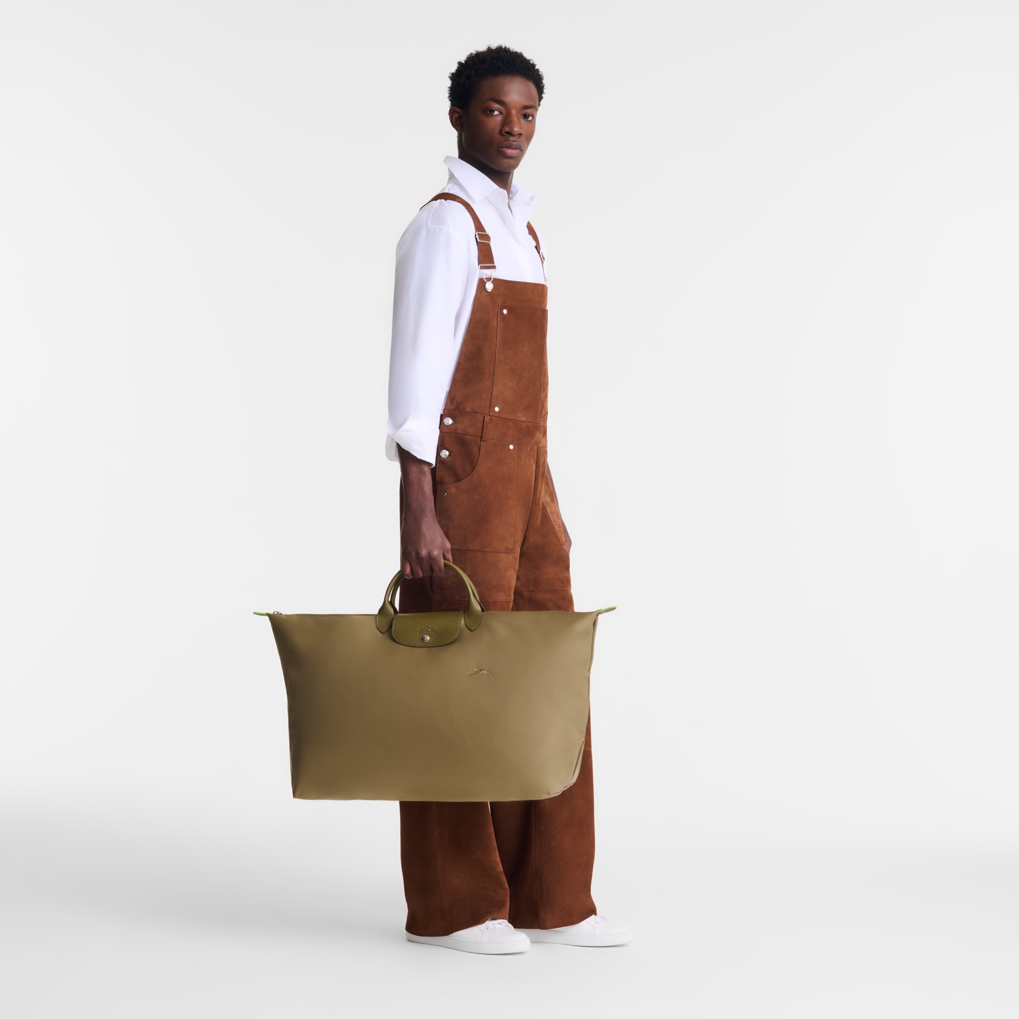 Le Pliage Green XL Travel bag / Artichoke - Recycled canvas - 图片 2