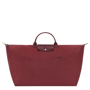 Le Pliage Green XL Travel bag / Pomegranate - Recycled canvas