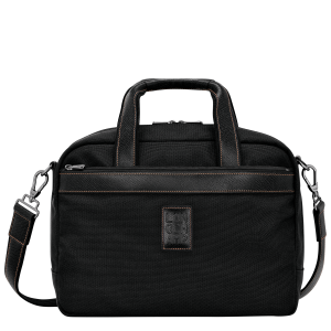 Boxford S Travel bag / Black - Recycled canvas