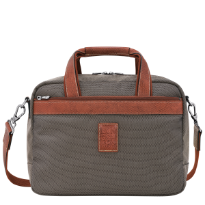 Boxford S Travel bag / Brown - Recycled canvas