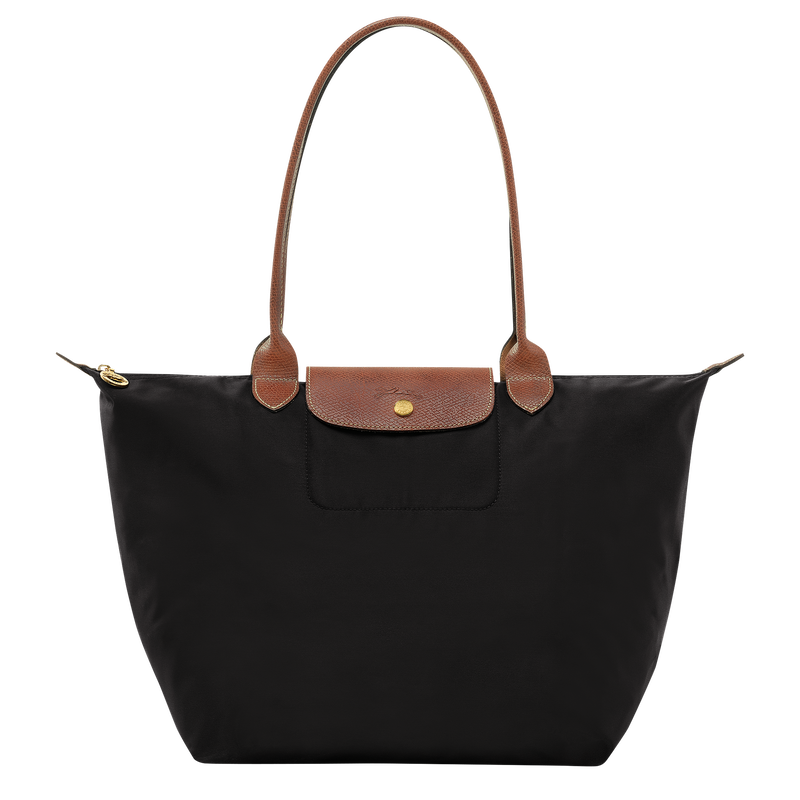 Le Pliage Original L Tote bag / Black - Recycled canvas - 图片 51