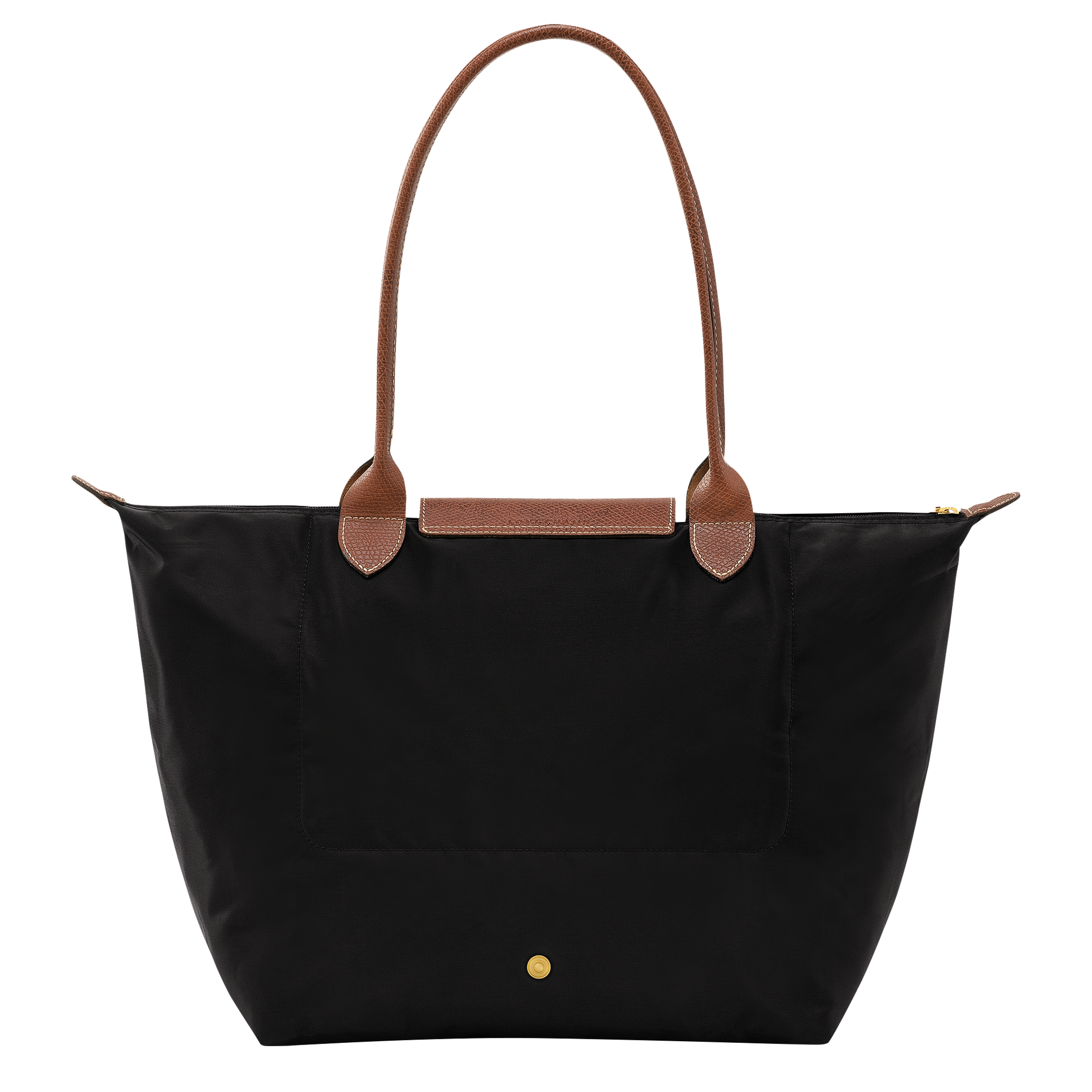 Le Pliage Original L Tote bag / Black - Recycled canvas - 图片 4