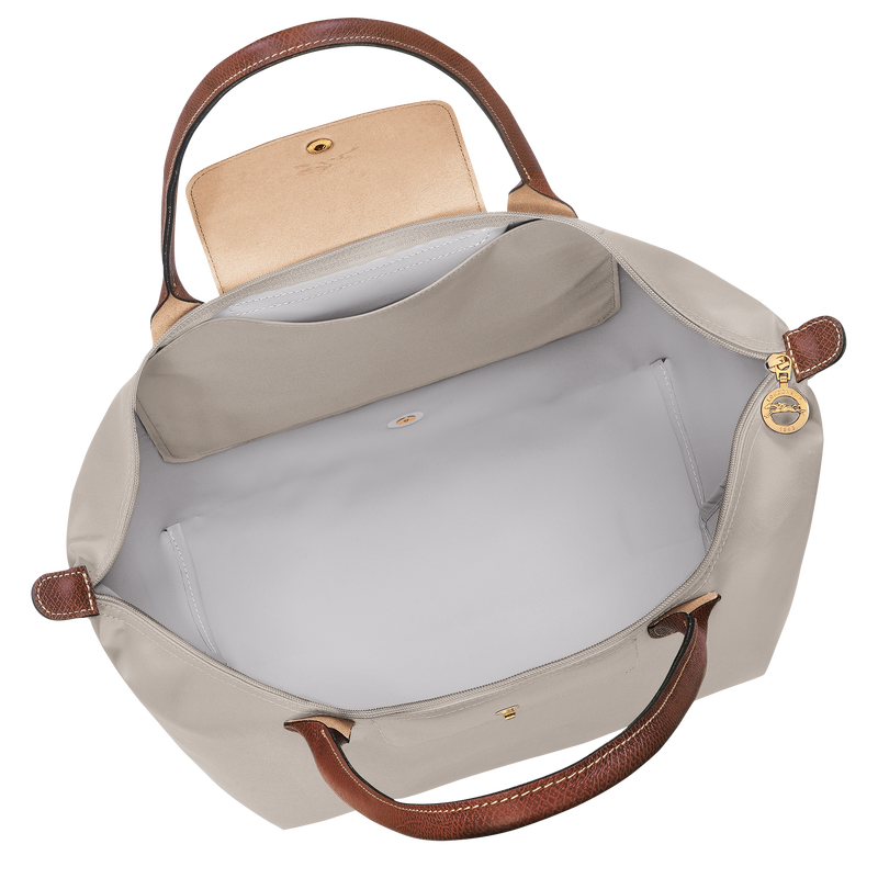 Le Pliage Original L Tote bag / Black - Recycled canvas - 图片 16