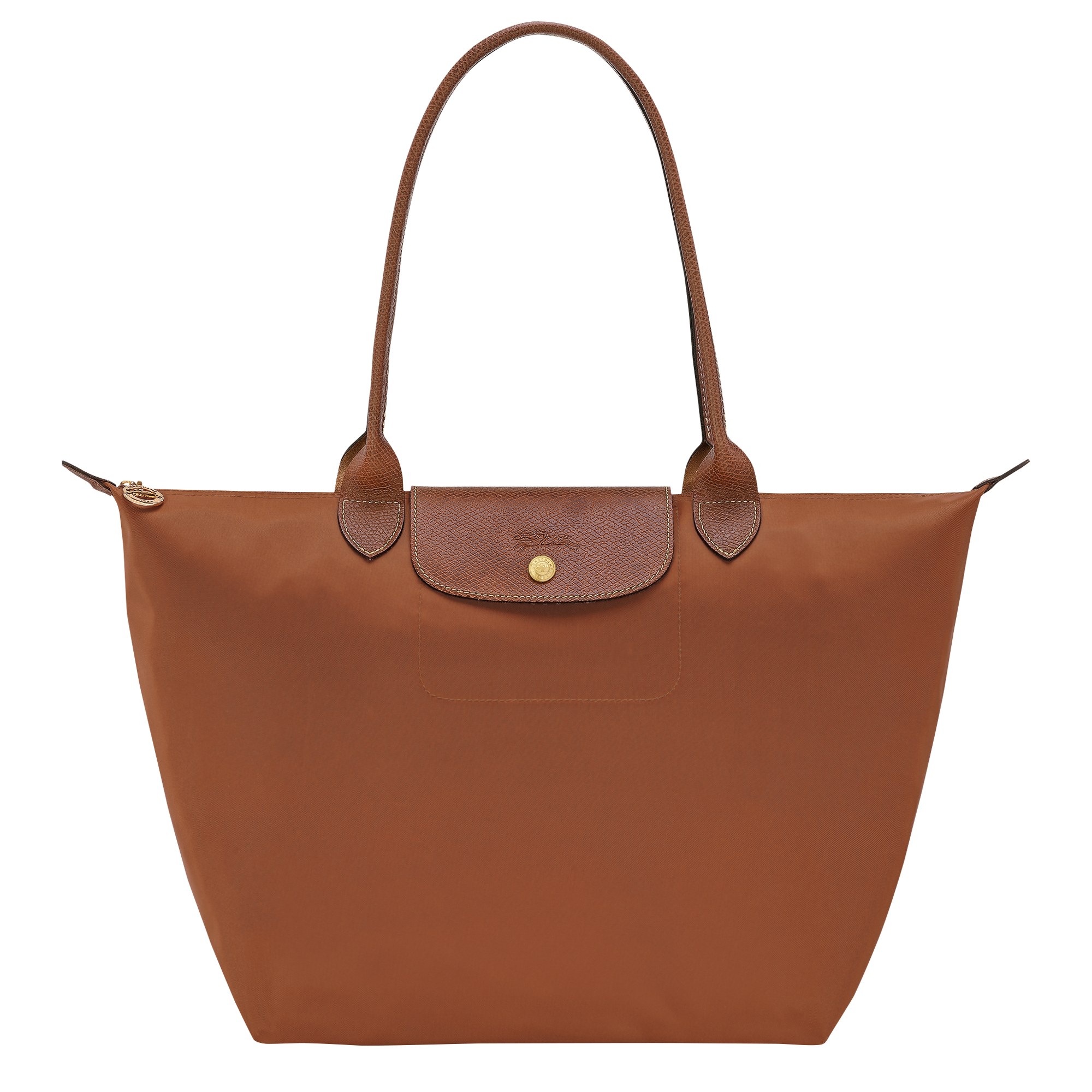 Le Pliage Original L Tote bag / Cognac - Recycled canvas