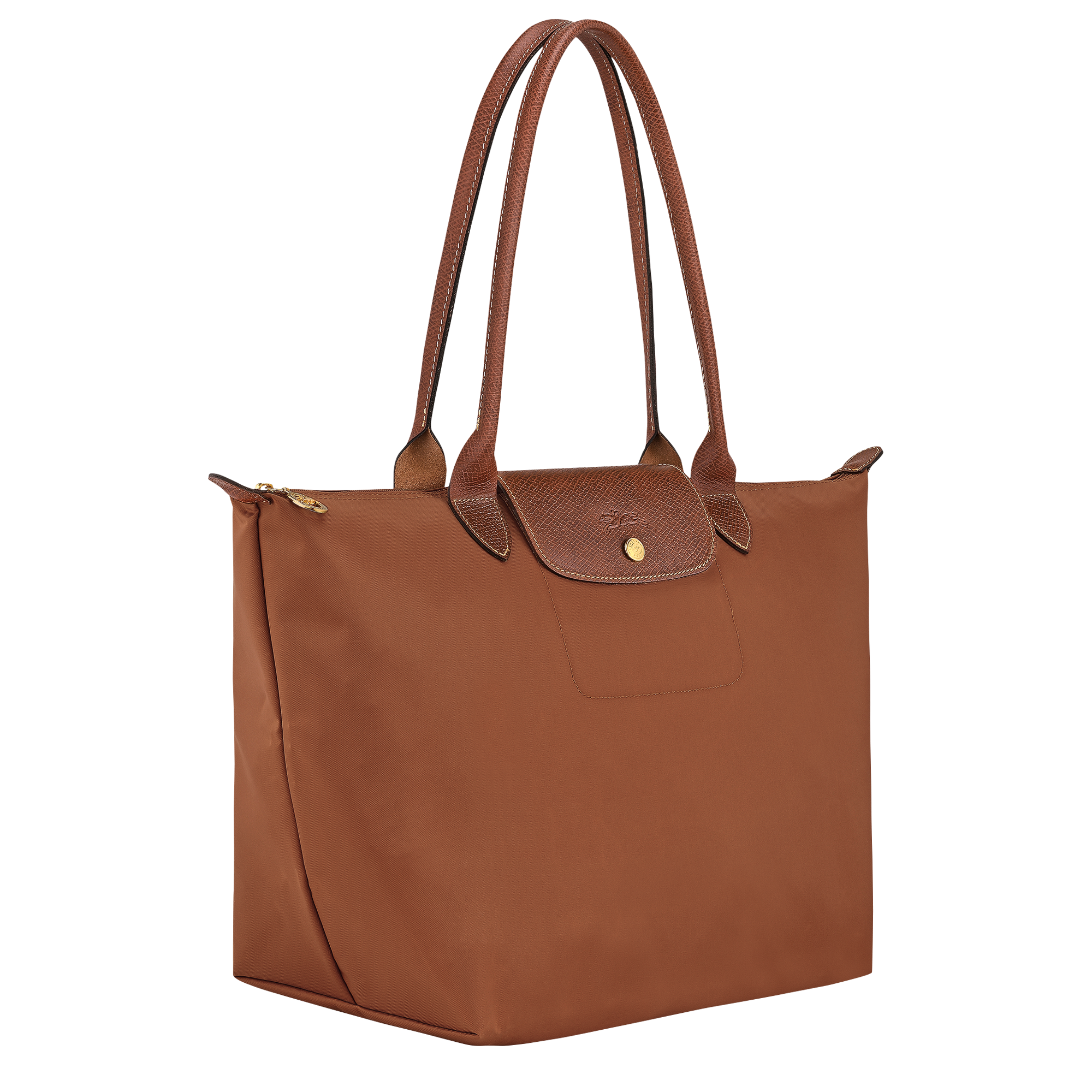 Le Pliage Original L Tote bag / Cognac - Recycled canvas - 图片 2