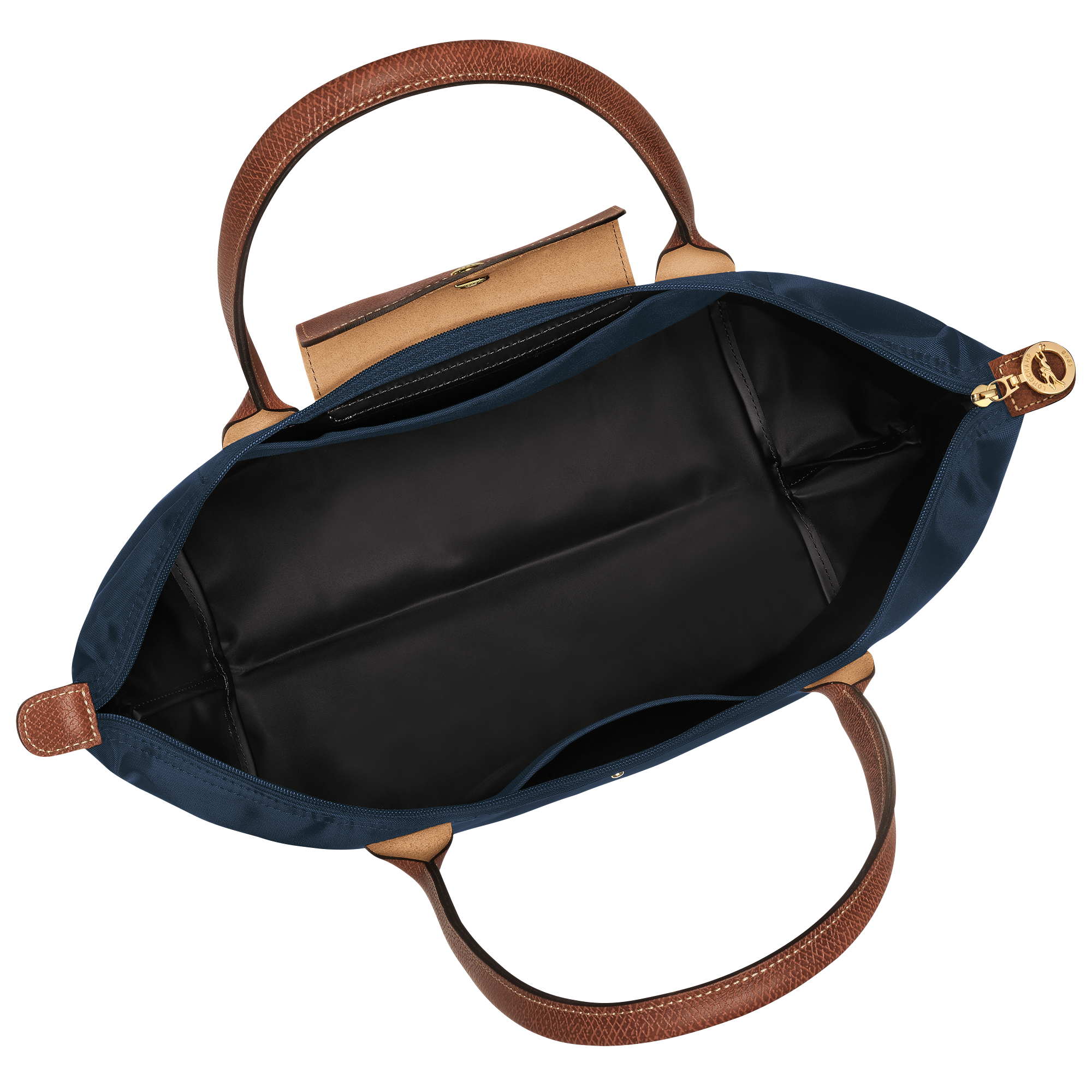 Le Pliage Original L Tote bag / Navy - Recycled canvas - 图片 5