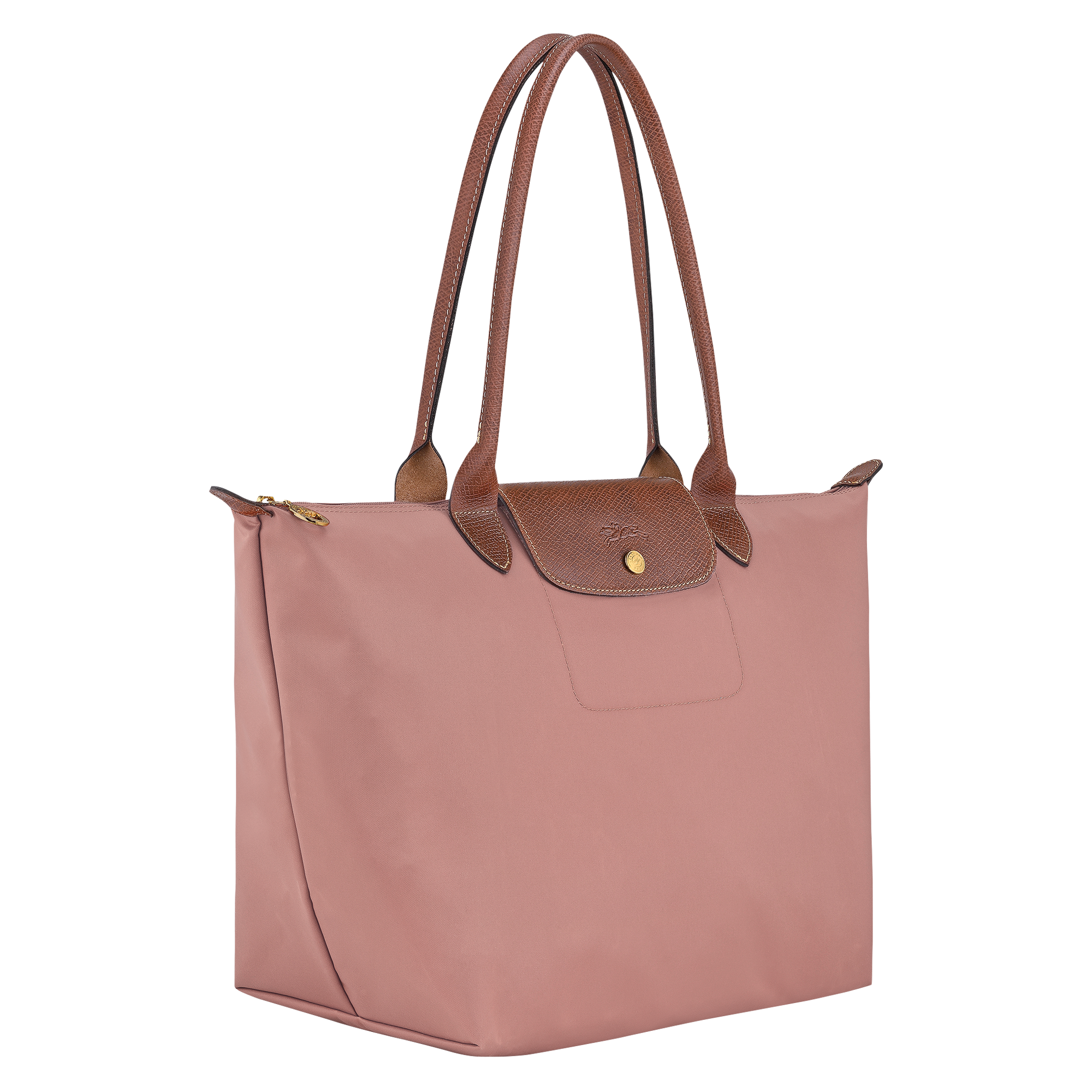 Le Pliage Original L Tote bag / Pink Tea - Recycled canvas - 图片 3