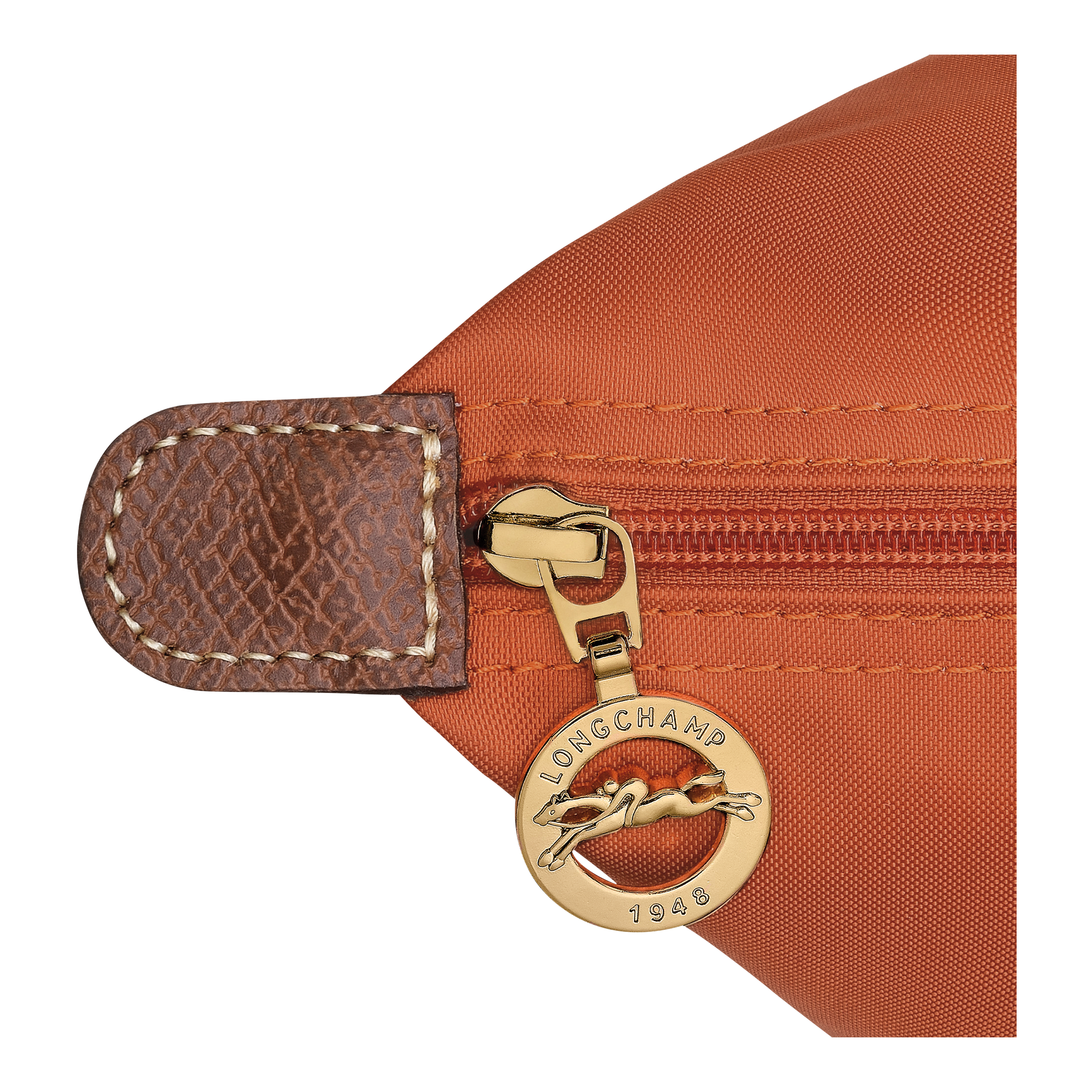 Le Pliage Original L Tote bag / Brick - Recycled canvas - 图片 6