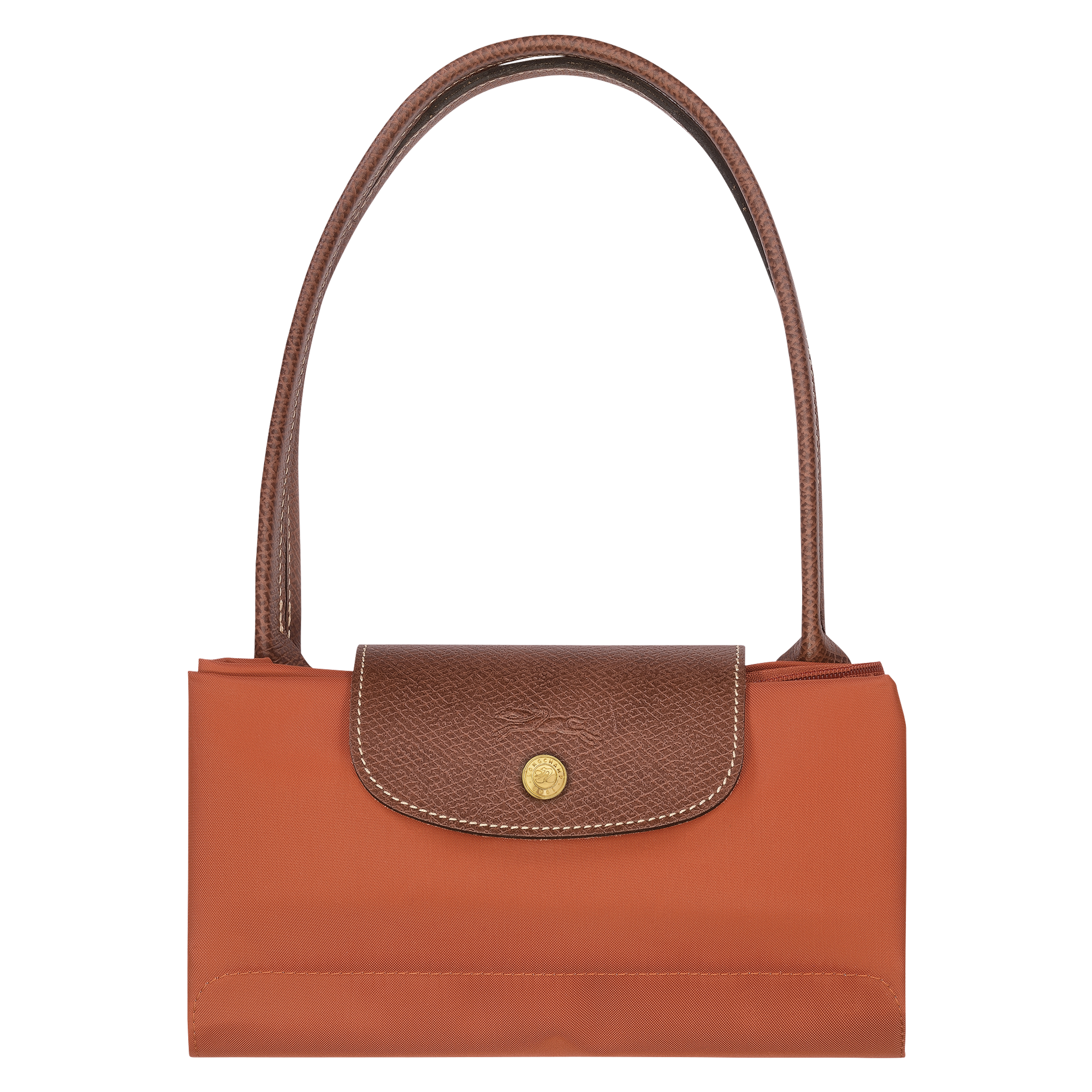 Le Pliage Original L Tote bag / Brick - Recycled canvas - 图片 7