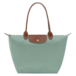 Le Pliage Original L Tote bag / Celadon - Recycled canvas
