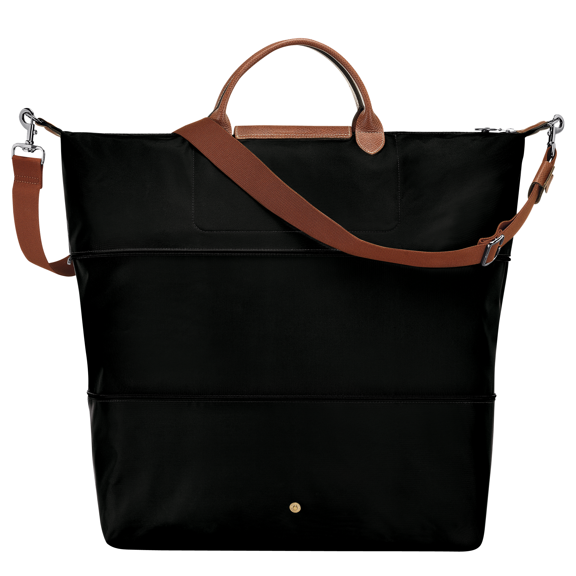 Le Pliage Original Travel bag expandable / Black - Recycled canvas - 图片 4