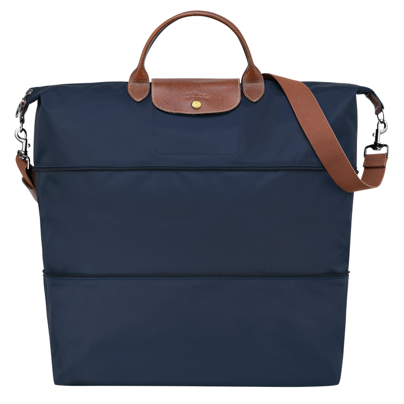 Le Pliage Original Travel bag expandable / Black - Recycled canvas - 图片 31