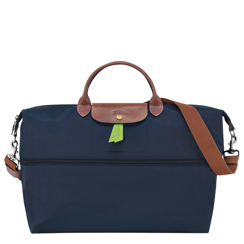 Le Pliage Original Travel bag expandable / Black - Recycled canvas - 图片 27