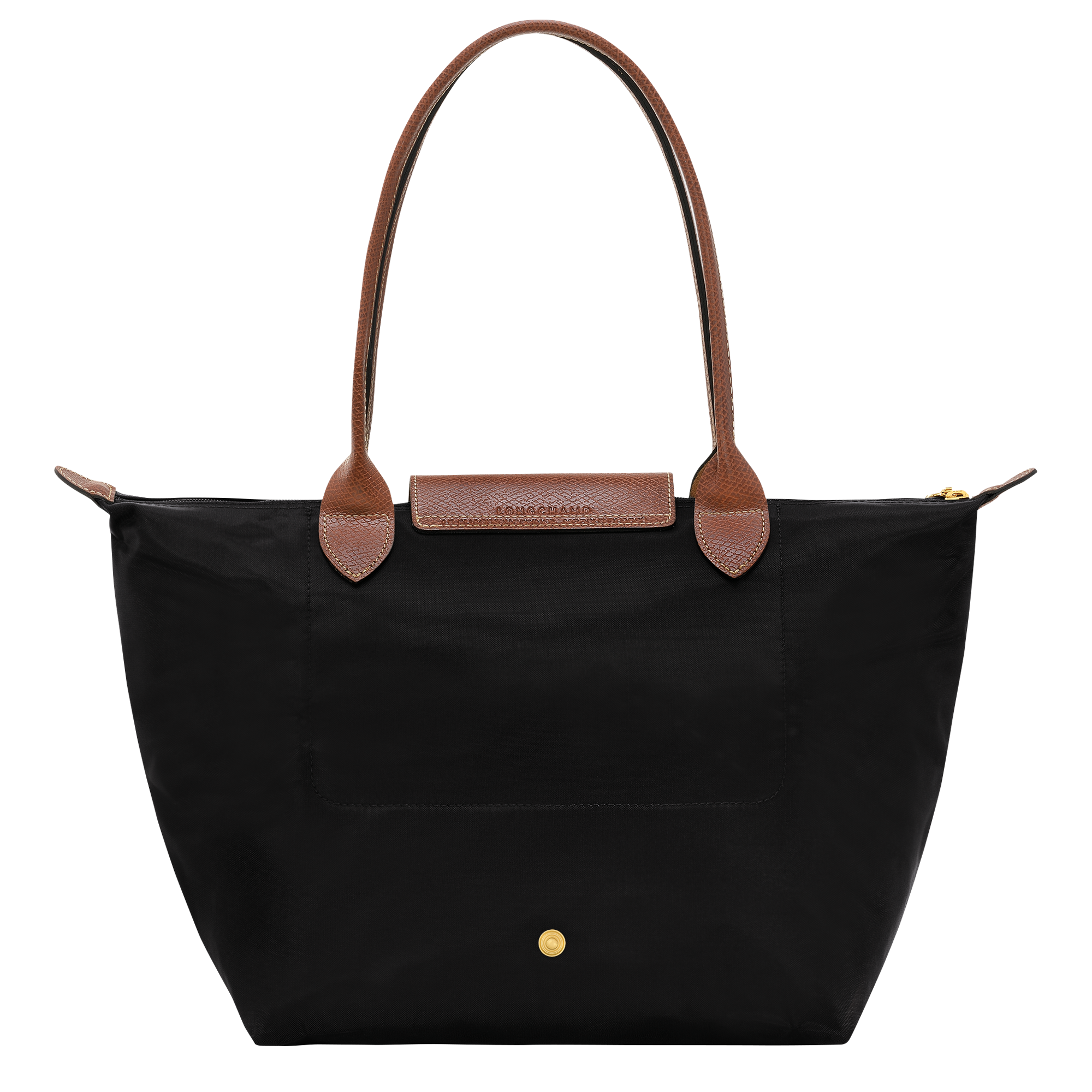 Le Pliage Original M Tote bag / Black - Recycled canvas - 图片 4