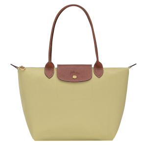 Le Pliage Original M Tote bag / Pistachio - Recycled canvas