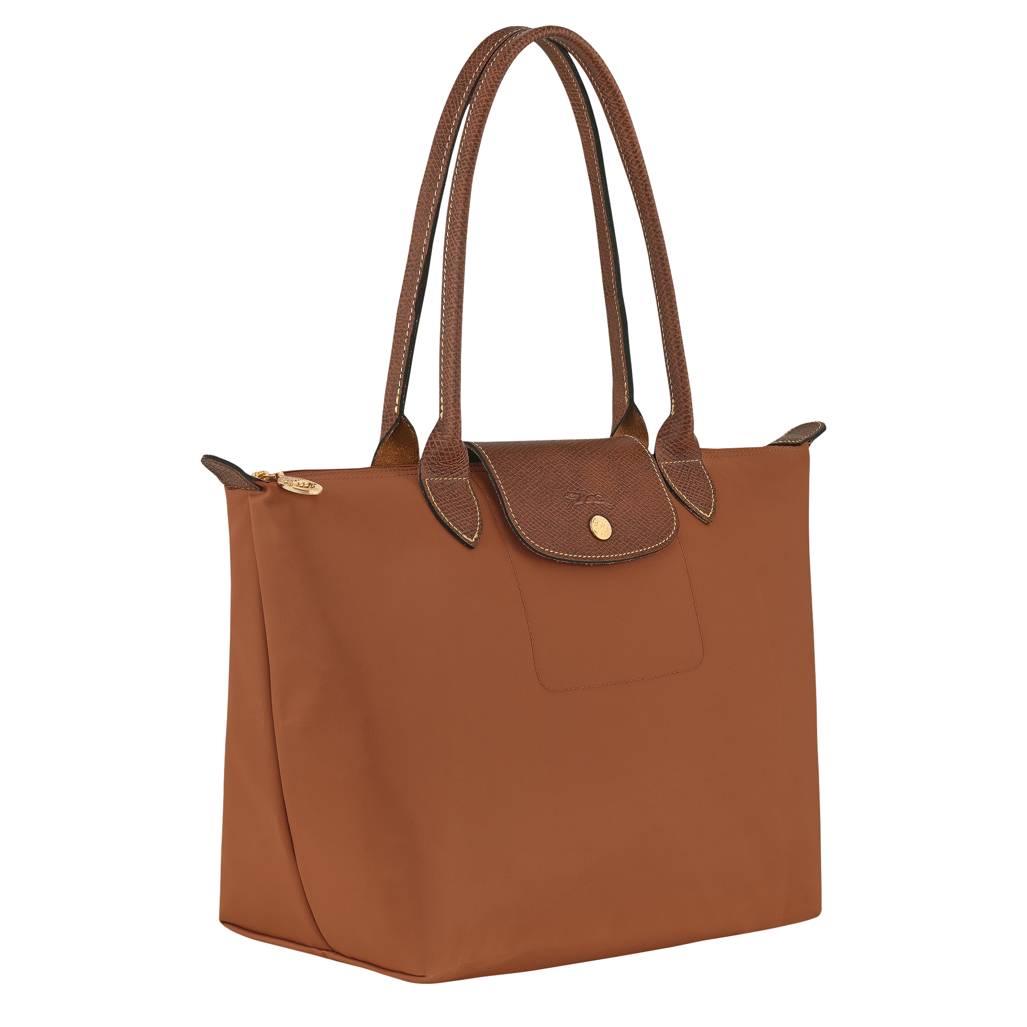 Le Pliage Original M Tote bag / Cognac - Recycled canvas - 图片 2