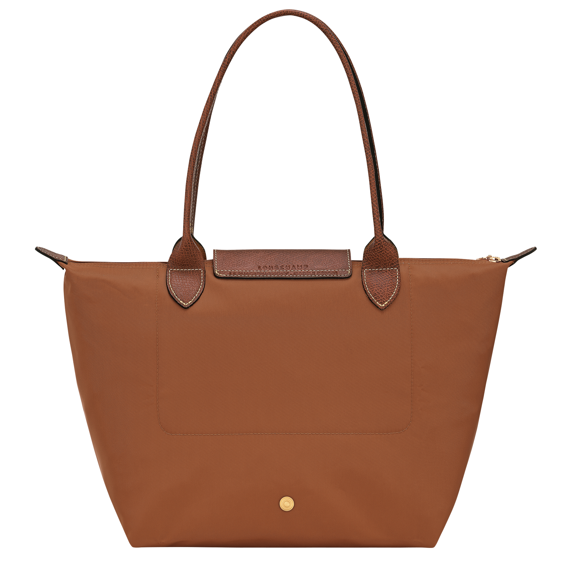 Le Pliage Original M Tote bag / Cognac - Recycled canvas - 图片 3
