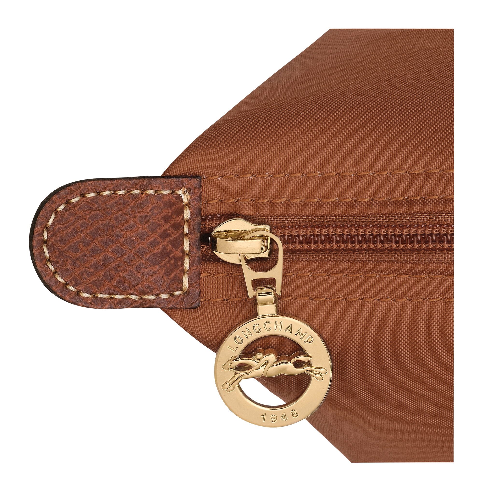 Le Pliage Original M Tote bag / Cognac - Recycled canvas - 图片 5